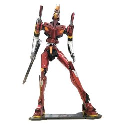 Evangelion Metallic Nano Plastic Model Unit 02 17 cm