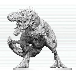 Dungeons & Dragons Nolzur's Marvelous Miniatures Unpainted Miniature Tyrannosaurus Zombie 20 cm