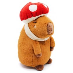 Capybara Plush Figure Mushroom 23 cm