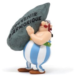 Asterix PVC Figure Obelix Souvenir from Armorica 9 cm