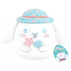 Sanrio Squishmallow Plush Figure Hello Kitty and Friends Seize the Moment Cinnamoroll Hat 20 cm