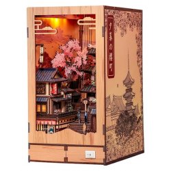 Book Nook Twilight Sakura Path 23 x 12 cm