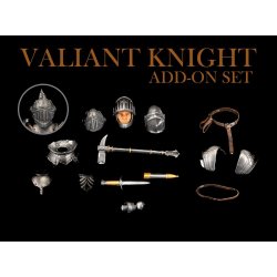 Mythic Legions: Reinforcement 3 Action Figure Accessory Valiant Knight Add-On Set