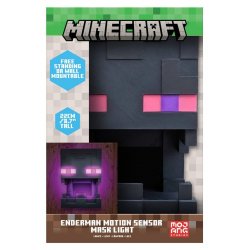 Minecraft Light Enderman Mask Motion Sensor 25 cm