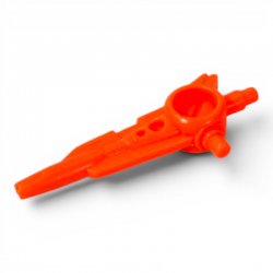 Transformers: G1 - Action Masters Rad with Lionizer - Orange Thermal Mortar Gun