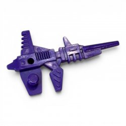 Transformers: G1 - Triple Changers Blitzwing Purple Gyro-Blaster Rifle Gun