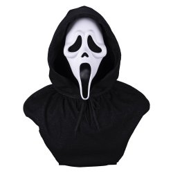 Ghost Face Life-Size Bust 56 cm