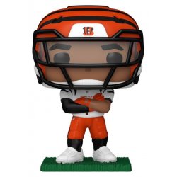 NFL POP! Vinyl Figure : Bengals- Ja'Marr Chase (clear visor) 9 cm