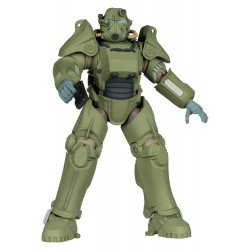 Fallout 76 Gaming Edition Action Figure T-45 Military Armor (Red Platinum Edition) 20 cm