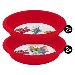 Tom & Jerry Cereal Bowl 4-Pack 300 ml