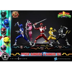 Mighty Morphin Power Rangers Premium Masterline Set of 5 Statues 1/4 Deluxe Bonus Version 62 cm