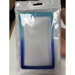 Evoretro Bumper for PSA Graded Card Slab Gradient Light Blue-Dark Blue Glitter