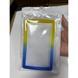 Evoretro Bumper for PSA Graded Card Slab Gradient Yellow-Blue Glitter