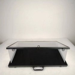 Evoretro Display Showcase 91 x 61 cm Black