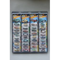 Evoretro Wall Display for 32 Carded Diecast Cars 3-Pack