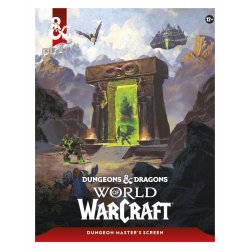 Dungeons & Dragons RPG World of Warcraft Dungeon Master's Screen *English Version*