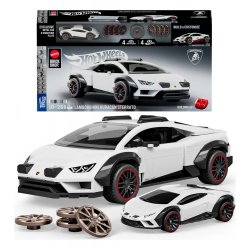Hot Wheels Speed Mattel Brick Shop Building Set 1/32 Lamborghini Huracán Sterrato