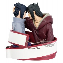 Naruto Shippuden Portrelic PVC Figure Sasuke Uchiha & Itachi Uchiha 12 cm