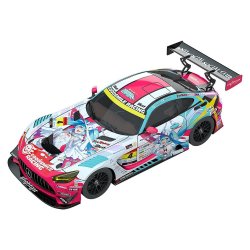 Hatsune Miku GT Project Vehicle 1/18 Good Smile Hatsune Miku AMG 2024 Season Opening Ver. 26 cm