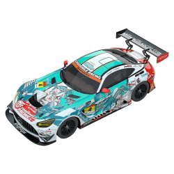 Hatsune Miku GT Project Vehicle 1/43 Good Smile Hatsune Miku AMG 2023 Season Opening Ver. 11 cm