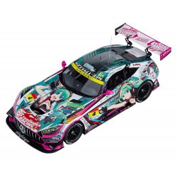Hatsune Miku GT Project Vehicle 1/18 Good Smile Hatsune Miku AMG 2020 SUPER GT Okayama Test Ver. 26 cm