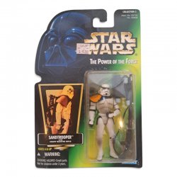 Star Wars: The Power of the Force - Sandtrooper with Heavy Blaster Rifle