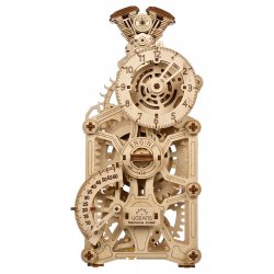 Ugears 3D Wooden Puzzle Engine Clock