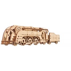 Ugears 3D Wooden Puzzle Mini Locomotive