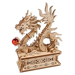 Ugears 3D Wooden Puzzle Wood Dragon