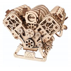 Ugears 3D Wooden Puzzle V8 Engine