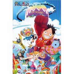One Piece 3D Poster Punk Records 38 x 58 cm