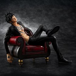 One Piece Portrait.Of.Pirates "S.O.C" PVC Figure Trafalgar Law Ver.R