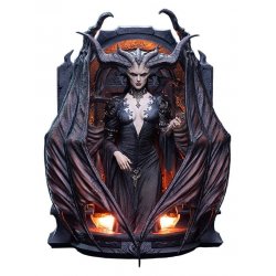 Diablo IV Art Statue Lilith 34 cm