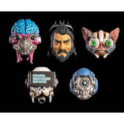Cosmic Legions Action Figure Accessory Heads Pack
