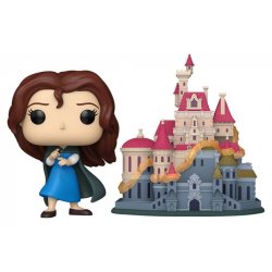 Beauty and the Beast POP! Town Vinyl Figures Belle with Castle 9 cm