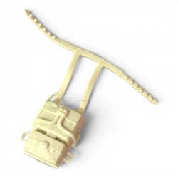 Star Wars: The Empire Strikes Back - Action Figure Survival Kit / Rebel Transport White Hoth Backpack