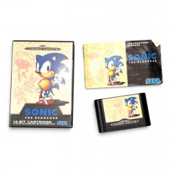 Sega Mega Drive - Sonic the Hedgehog (CIB : Complete In Box