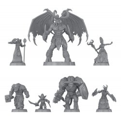 Dungeons & Dragons x World of Warcraft Miniatures Set 1