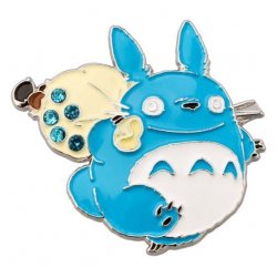 My Neighbor Totoro Metal Brooch Middle Totoro