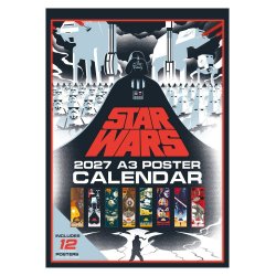 Star Wars Calendar A3 Poster 2027