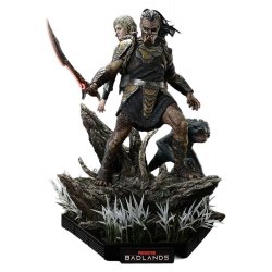 Predator Real Elite Masterline Statue 1/3 Badlands Dek & Thia 87 cm