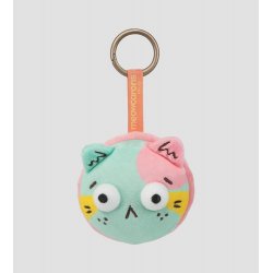 Meowcaron Plush Bag Charm Scared 7 cm