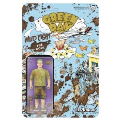 Green Day ReAction Action Figure Wave 01 Tré Cool (Mud Fight)