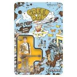 Green Day ReAction Action Figure Wave 01 Mike Dirnt (Mud Fight)