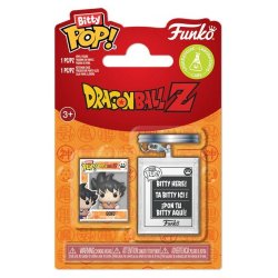 Dragon Ball Z Bitty POP! & Accessory Vinyl Figure 2-Pack Goku w/KCHN 2 cm