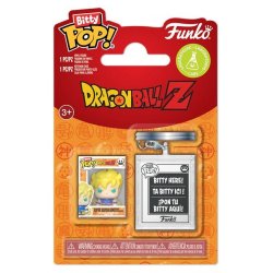 Dragon Ball Z Bitty POP! & Accessory Vinyl Figure 2-Pack Vegeta w/KCHN 2 cm