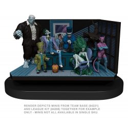 DC HeroClix SwitchClix Minifigures with Base The Long Halloween Team Base 23 cm