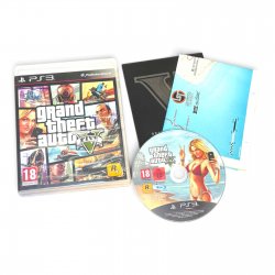 PlayStation 3 - Grand Theft Auto V (CIB : Complete In Box