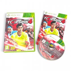 Microsoft Xbox 360 - Top Spin 4 (CIB : Complete In Box