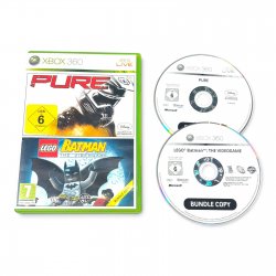 Microsoft Xbox 360 - Pure / LEGO Batman: The Videogame (CIB : Complete In Box